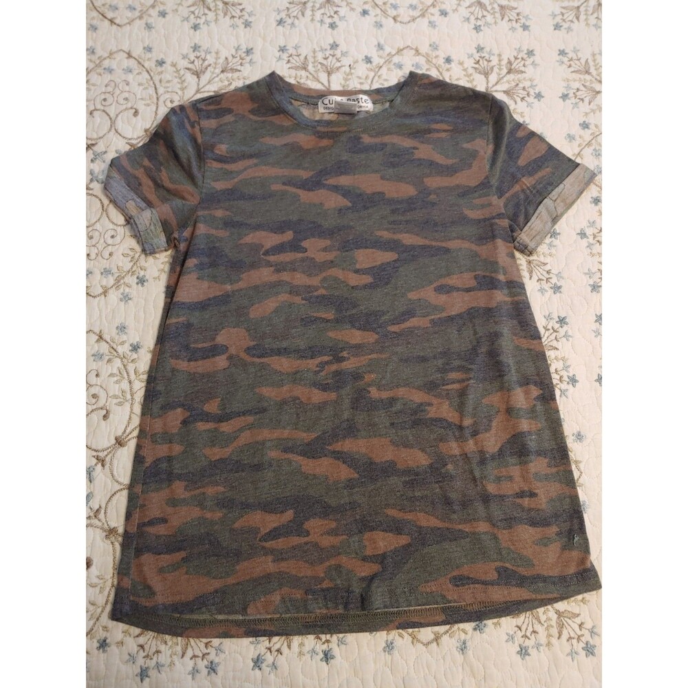 Cut And Paste Brand Juniors Size Small Camo Tee Shirt